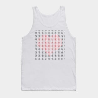 Non-Binary Heart Tank Top